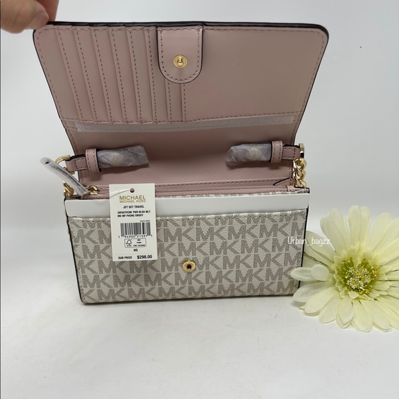 Michael Kors Jet Set Travel Medium MF Crossbody - Picture 8 of 9